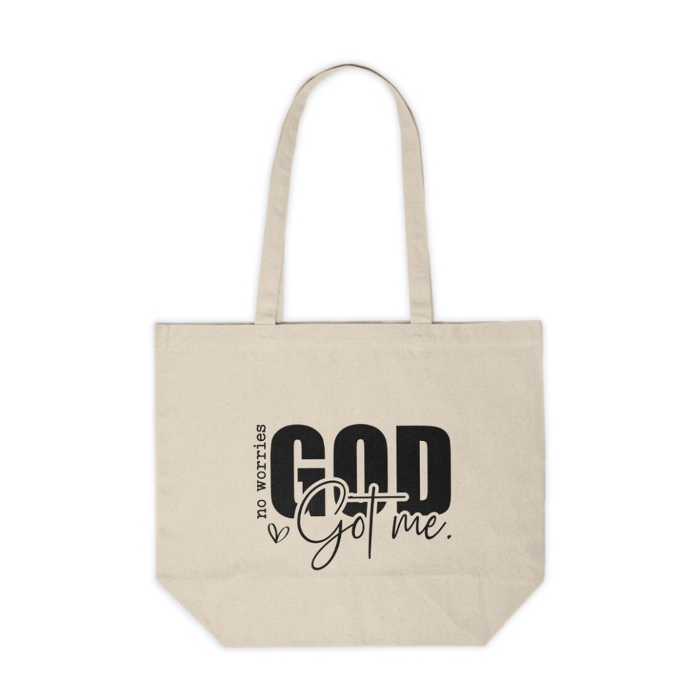 God Got Me Custom Tote Bag